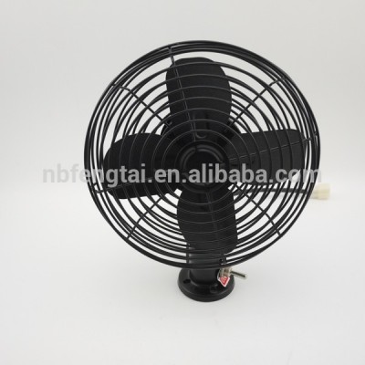 12V Car Fan 6" semi-seal Cigarrete plug Auto DC Oscillating dc 12V mini car Fan