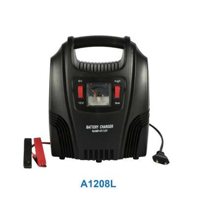 FTpower 1208L/LX Automatic Lead acid Car Battery Charger with CE and RoHS 6V/12V 8A High/Low